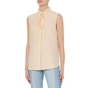 Frame Silk Tank Top Blouse